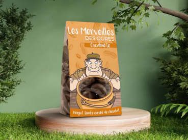 Nougatkugeln - Erdnuss- Schokolade - Nougat - Bretagne - bretonische Feinkost -